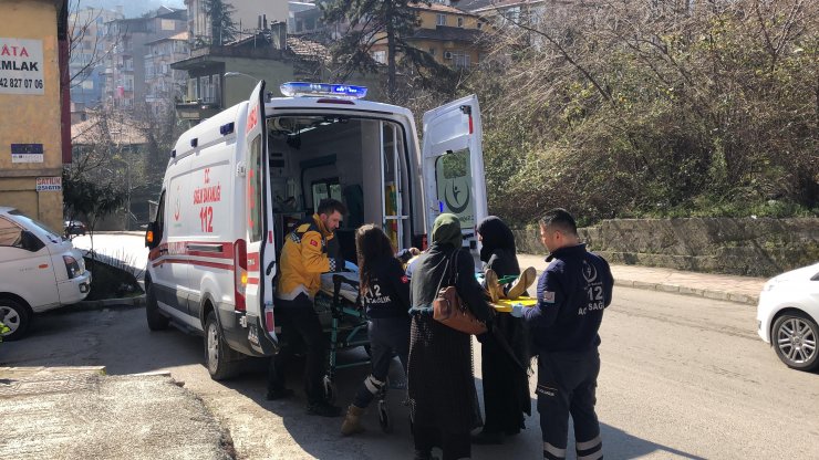 Asansör boşluğuna düşen Özgül Topuzoğlu (51) hafif yaralandı