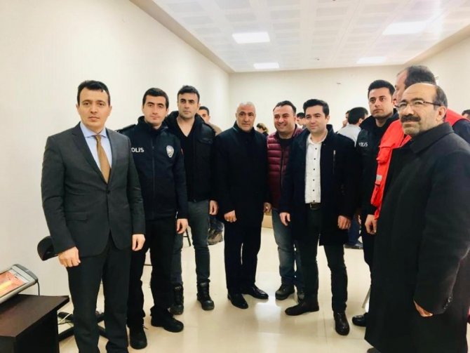 Doğanyol İlçe Emniyet Müdürlüğü ekiplerinden kan bağışı