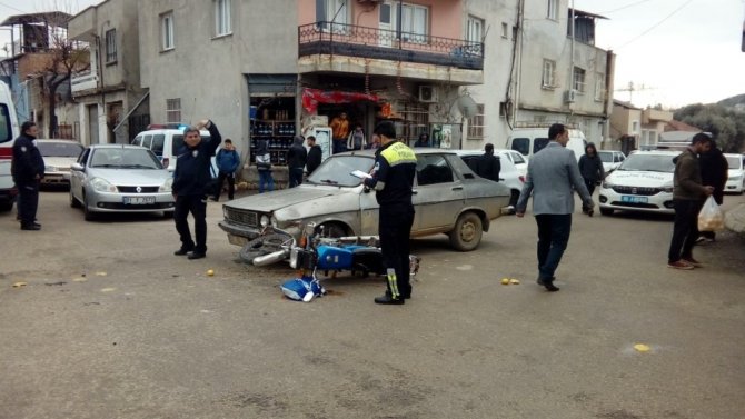 Adana'nın Kozan ilçesinde trafik kazası: 1 yaralı