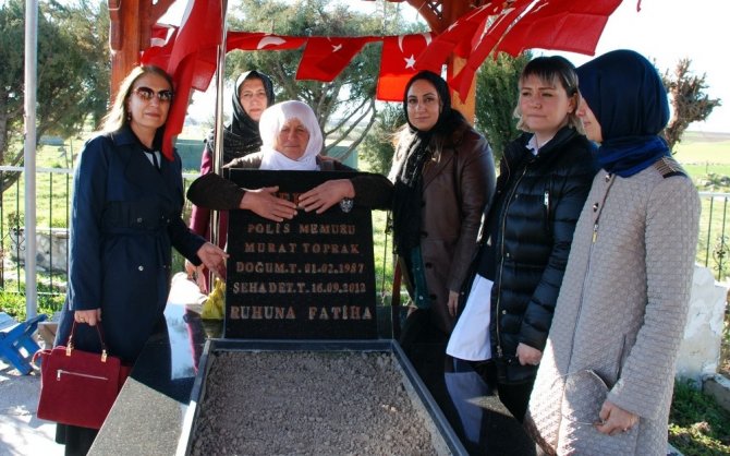Adıyaman Valisi Pekmez’in eşi Yeşim Pekmez şehit aileleri ile bir araya geldi