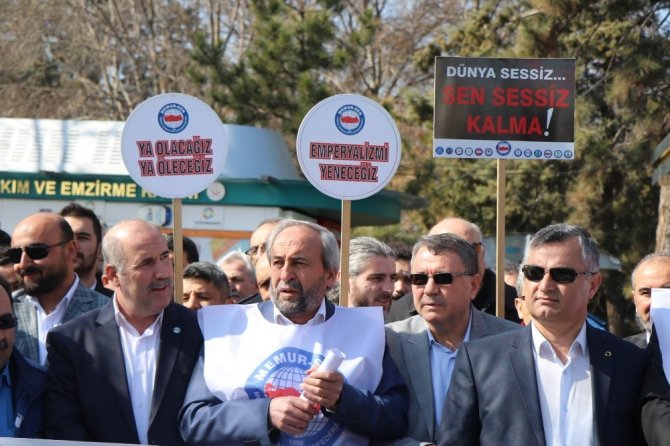 Kalkan: "Firavunlaşan Sisi cuntasının idamlarını durdurmak için insanlık ayağa kalkmalıdır"