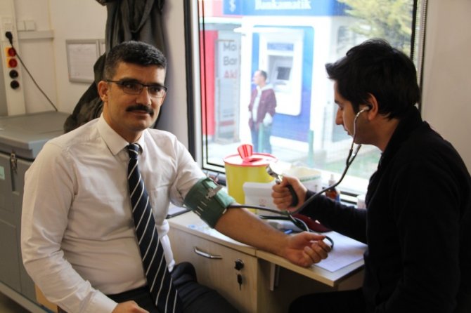 Çorum Adliye personeli kan bağışında bulundu
