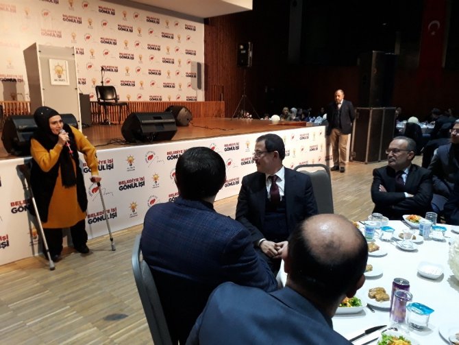 Eyüpsultan Belediye Başkan adayı Köken: "Engellilere asansörlü minibüs hizmete sunacağız"