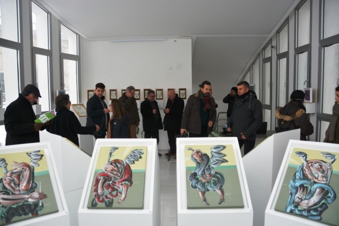 “Doğaboşluksevmez” sergisi açıldı