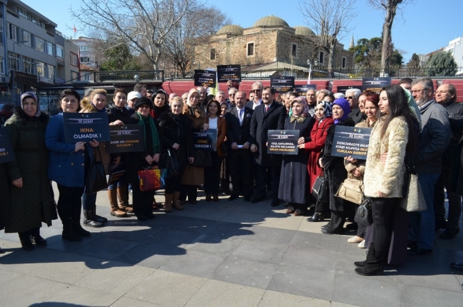 28 Şubat’ın yıldönümünde Tekirdağ’da basın açıklaması düzenlendi