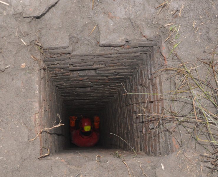 Kırklareli'de çiftçinin tesadüfen bulduğu tarihi su tünelleri, arkeolojik SİT alanı ilan edildi