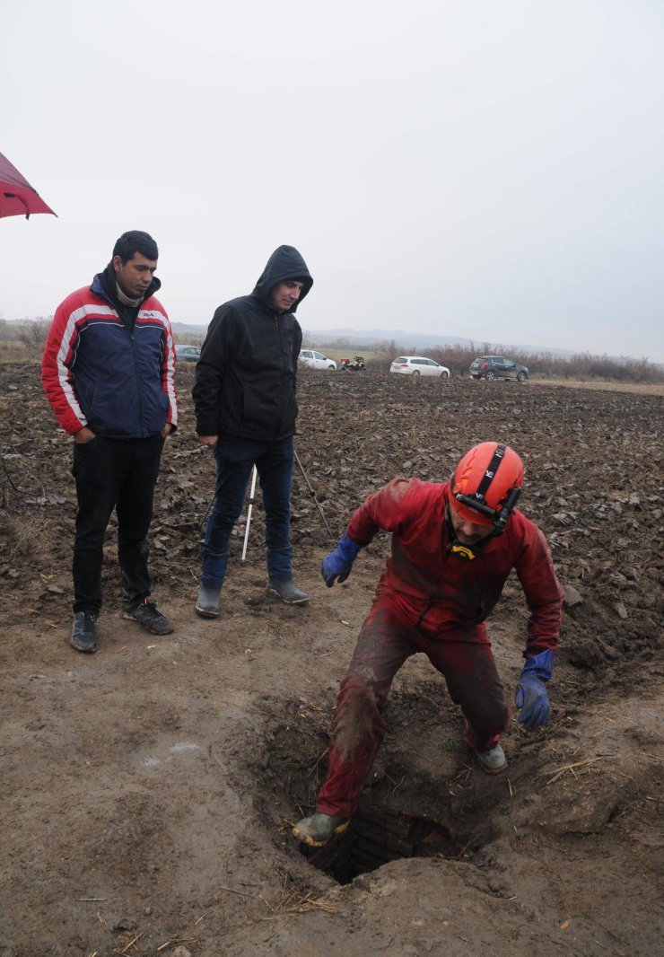 Kırklareli'de çiftçinin tesadüfen bulduğu tarihi su tünelleri, arkeolojik SİT alanı ilan edildi