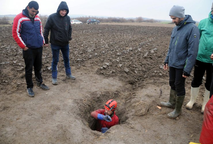 Kırklareli'de çiftçinin tesadüfen bulduğu tarihi su tünelleri, arkeolojik SİT alanı ilan edildi