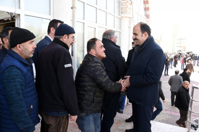 Konya Büyükşehir Belediye Başkanı Uğur İbrahim Altay Cuma Buluşması geleneğini sürdürüyor