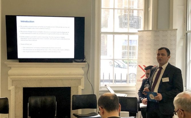 "Türkiye-Birleşik Krallık Yüksek Öğretim Stratejik Ortaklıklar Forumu" Londra'da düzenlendi.