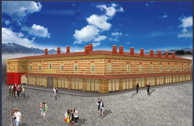 Babaş, Kasaplar Hali ve Aşirefendi Hanı cephe iyileştirme projelerini anlattı