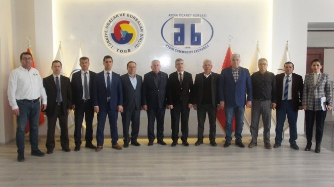 Aydın Vergi Dairesi’nden Aydın Ticaret Borsası’na ziyaret gerçekleşti