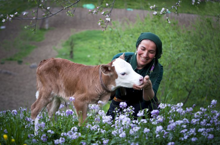 Karadenizli kadınlar, her mevsim çalışkan ve güçlü