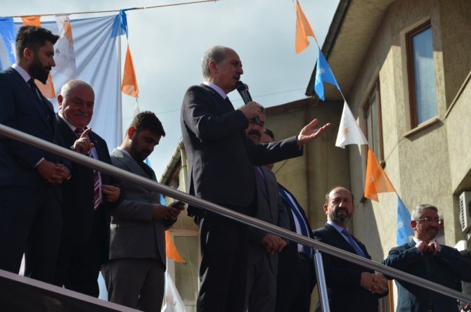 Kurtulmuş: "Bu ülkeyi yolda bulmadık. Şuna buna da teslim edecek değiliz”