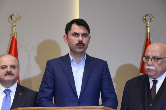 Bakan Kurum: “Tüm Türkiye çapında TOKİ sosyal konutlarına 400-500 bin kişilik talep bekliyorum”