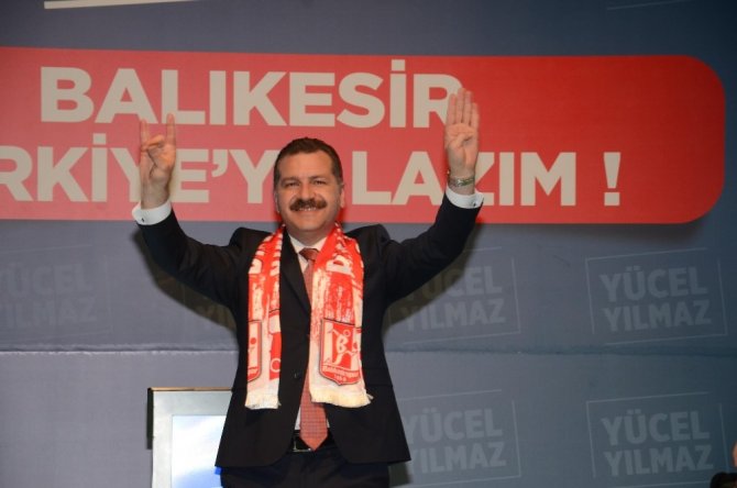 Cumhur İttifakı Balıkesir Büyükşehir Belediye Başkan Adayı Yücel Yılmaz projelerini açıkladı