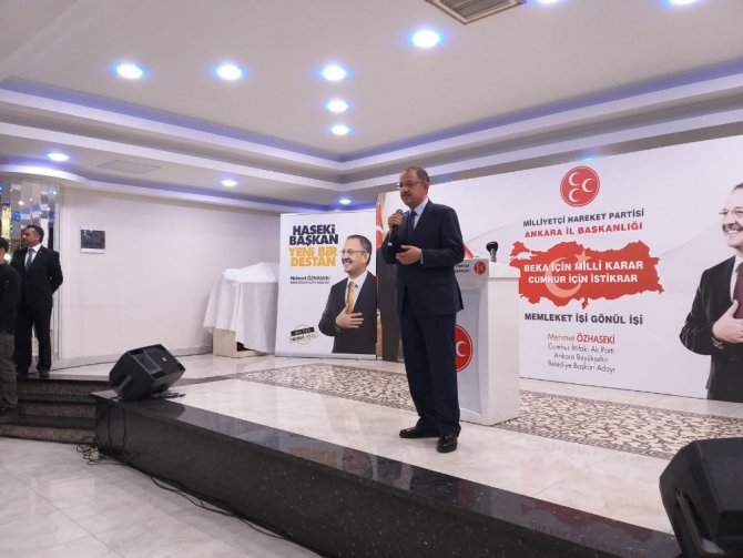 Özhaseki: "Vagon fabrikası kurdurup, bütün raylı sistem araçlarımızı yerli olarak imal ettirip aldık"