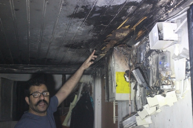 Beşiktaş’ta yangınla uyandılar