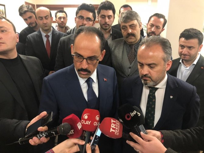 İbrahim Kalın: "Cumhurbaşkanımıza ve Türkiye’ye atıflar yapması boşuna değil"