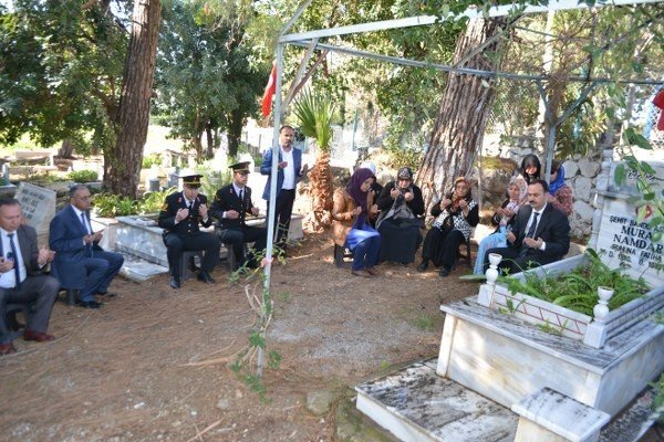 Çanakkale şehitleri Mersin'in Bozyazı ilçesinde anıldı