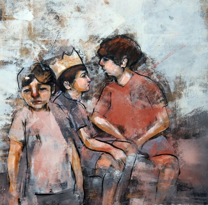 Ressam Sema Barlas, Sanko Sanat Galerisi'nde 22 Mart'ta "Suretler" temalı resim sergisi açacak.