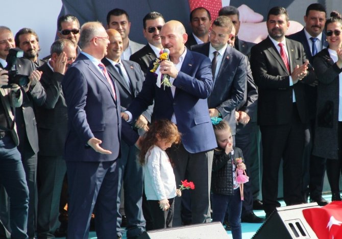 İç işleri Bakanı Süleyman Soylu; “Bodrum’un ve Belediye Başkan adayımız Tahir Ateş’in emrindeyim”