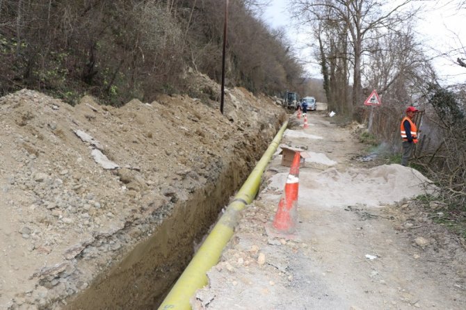 Samsun'un Kavak ilçesini doğalgaza kavuşturmak amacıyla başlatılan çalışmalarda sona gelindi.