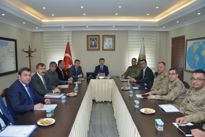 Iğdır’da "İl Seçim Güvenliği Toplantısı" yapıldı