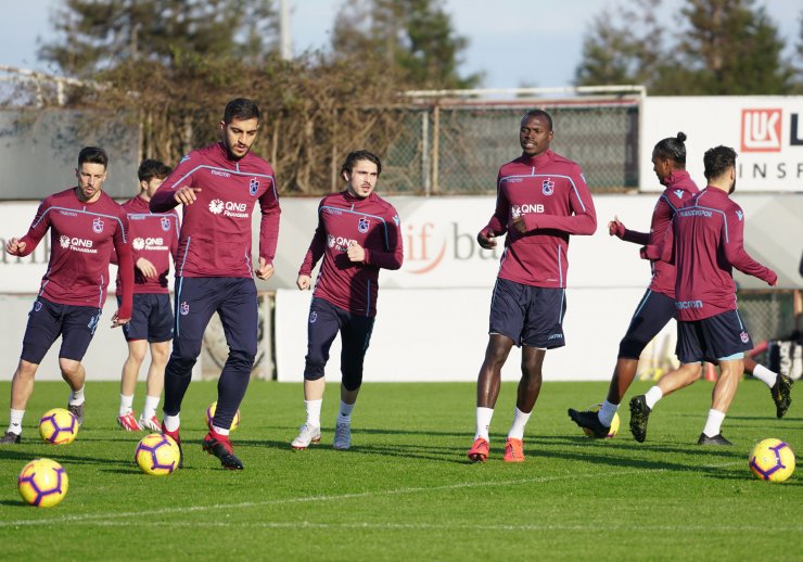 Trabzonspor, Antalyaspor ile oynayacağı maçın hazırlıklarını sürdürdü.