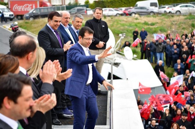 “Bizim bir gözbebeğimiz var o da Ekrem İmamoğlu, gidin ona oy verin”