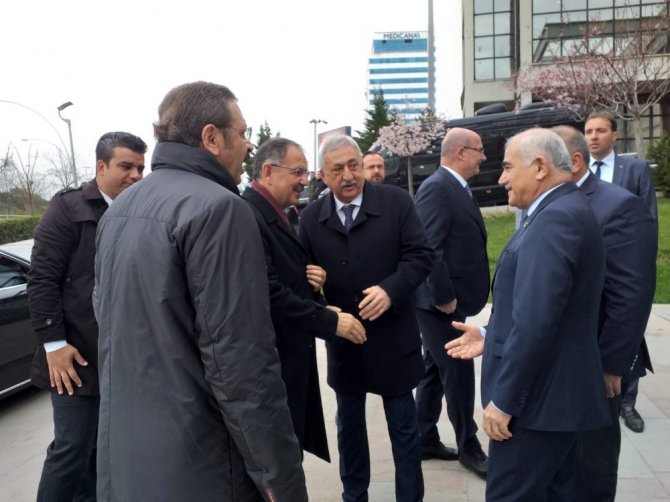 Dört ayda bir gerçekleştirilen Ankara Odalar ve Borsalar Müşterek Toplantısı'nı gerçekleştirdi.