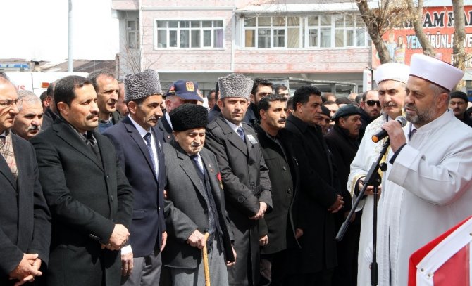 Ardahan'da hayatını kaybeden Kore gazisi son yolculuğuna uğurlandı