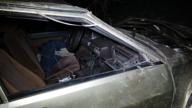 Karabük'te Otomobil uçuruma yuvarlandı: 1 ölü, 1 yaralı