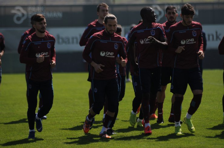 Trabzonspor, Bursaspor maçı hazırlıklarını sürdürdü