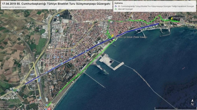 Cumhurbaşkanlığı bisiklet turunda bu yollar kapalı olacak