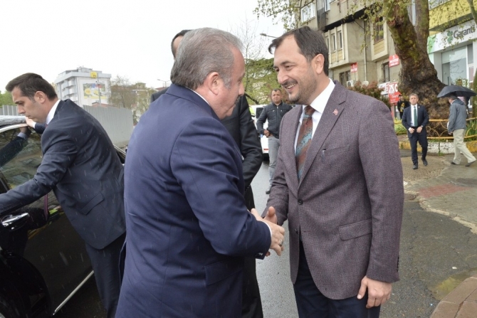 TBMM Başkanı Şentop, Yüksel’i tebrik etti