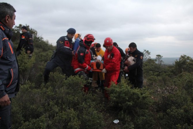 Bursa'da Define Ararken Mahsur Kaldılar
