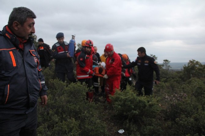 Bursa'da Define Ararken Mahsur Kaldılar