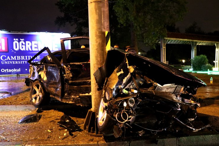 Bursa'nın Osmangazi ilçesinde kaza: 4 yaralı