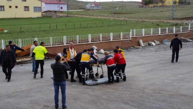 Sivas'ın İmranlı ilçesinde Hava ambulansı hayat kurtardı