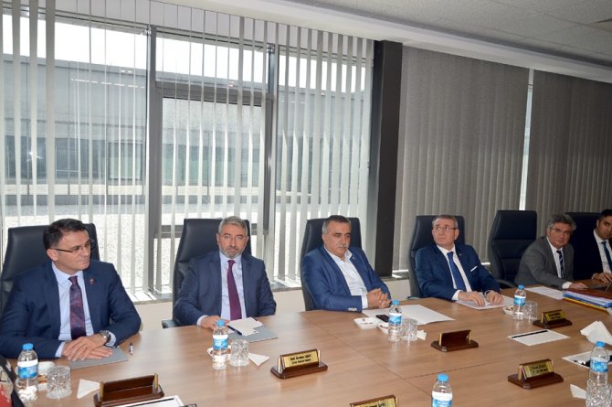 Orta Karadeniz Kalkınma Ajansı (OKA) Nisan ayı yönetim kurulu toplantısı Çorum'da yapıldı.