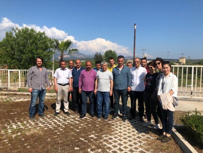 Gevaşlı çiftçiler, ‘Gelin kardeş olalım projesi’ kapsamında Antalya’nın Serik ilçesini ziyaret etti
