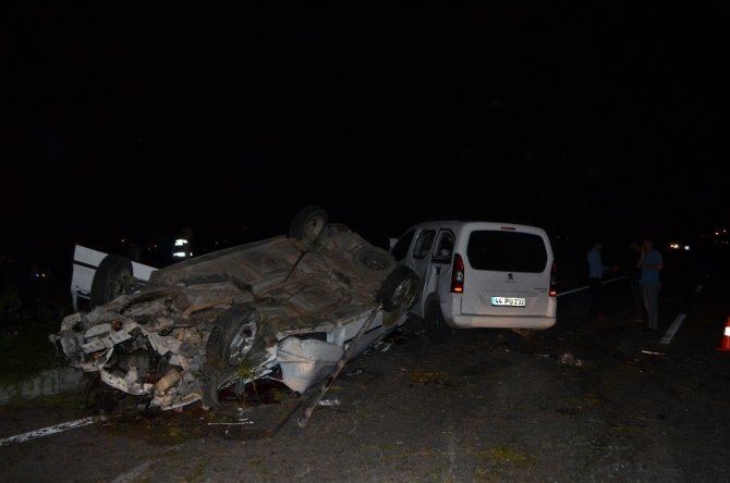 Kozluk karayolunda meydana gelen trafik kazasında 1 kişi öldü, 10 kişi yaralandı.