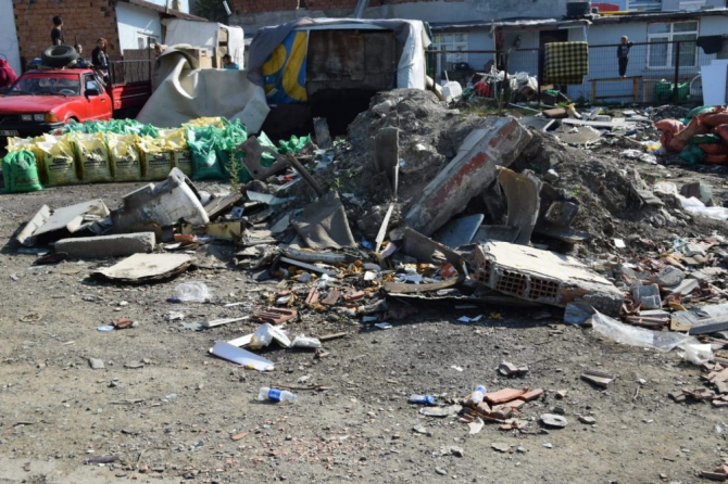 Çöp yığınları ortadan kaldırıldı