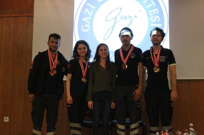 . Travma rallisi öğrencileri Can kurtarmak için yarıştılar