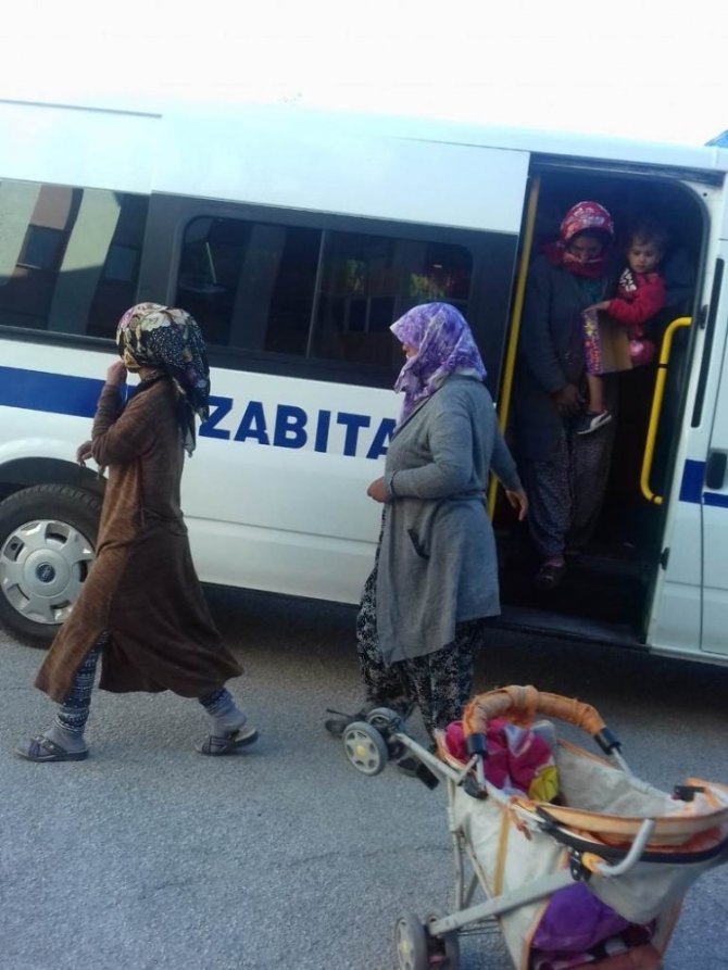 Konya'nın Ereği İlçe Belediyesi Zabıta Müdürlüğü ekipleri dilencilere göz açtırmıyor