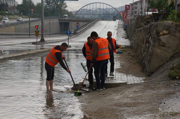 Tekirdağ'da sağanak yağış etkili oldu! 11 Mayıs