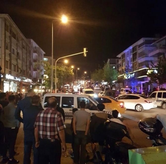 Ankara'nın Mamak ilçesinde silahlı kavga: 1 yaralı