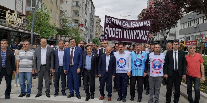 "Eğitimciye saldırı toplumun geleceğine yapılmış bir saldırıdır"