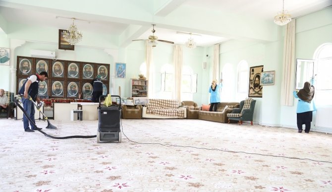 Battalgazi Belediyesi, Ramazan Bayramı öncesi camilerde bayram temizliği